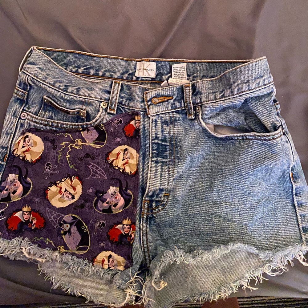 Hand Patched Disney Shorts